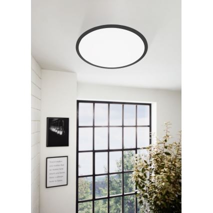 Eglo 75577 - Himmennettävä LED-kattovalaisin SALOBRENA-TW LED/32,5W/230V 2700-6500K halkaisija 60 cm + kauko-ohjaus