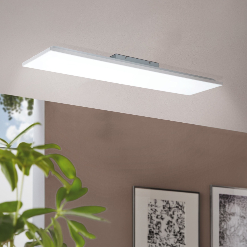 Eglo 75615 - LED Pinta-asennettava paneeli CALEMAR LED/19W/230V 24,2 x 99,2 cm valkoinen