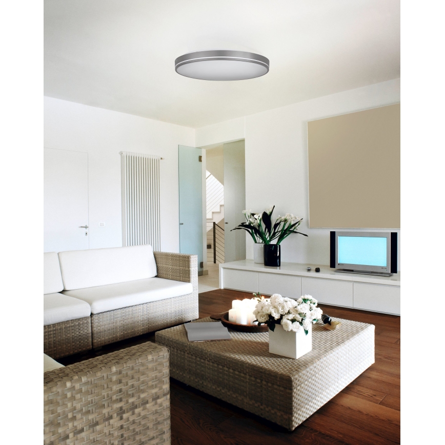 Eglo - LED Himmennettävä kattovalo LED/22W/230V 3000-6500K + kaukosäädin