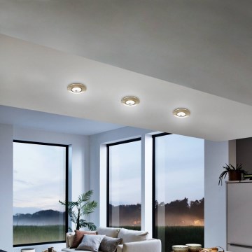 Eglo 75765 - SETTI 3x LED upotettava valo ZUJAR LED/3,4W/230V mattakromi