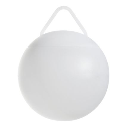 Eglo - RGB-LED himmennettävä ladattava ulkovalaisin, LED/2600 mAh, IP44, valkoinen + kaukosäädin