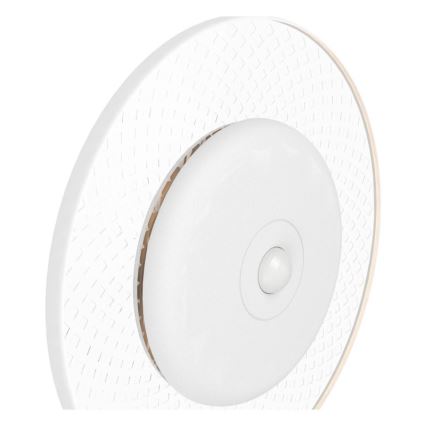 Eglo - LED RGBW himmennettävä ladattava seinävalaisin liiketunnistimella ja hämäräkytkimellä LED/5V 2000 mAh valkoinen + kaukosäädin