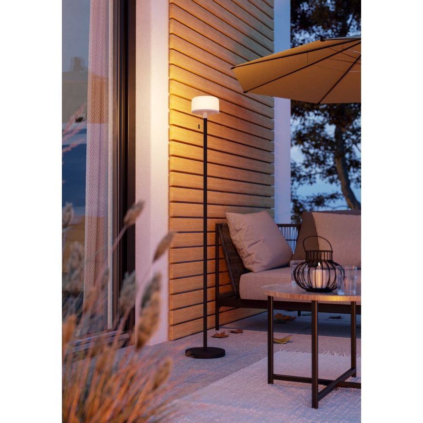 Eglo - LED RGBW himmennettävä ulkokäyttöön ladattava lattiavalaisin LED/2,2W/3,7V 3000K 2200 mAh IP54