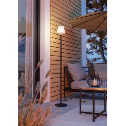 Eglo - LED RGBW himmennettävä ladattava ulkokäyttöinen lattiavalaisin LED/2,2W/3,7V 3000K 2200 mAh IP54