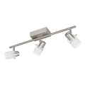 Eglo 78087 - LED-kohdevalaisin ORVIETO 3xLED/3,3W/230V