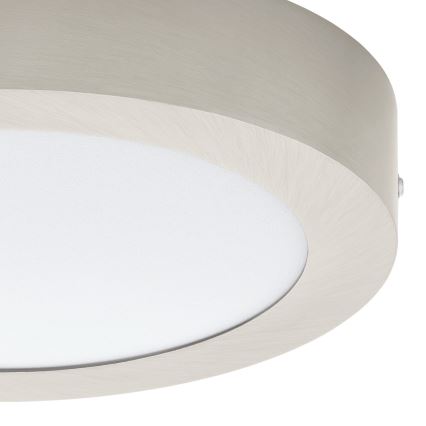 Eglo 78214 - LED-kattovalaisin FUEVA LED/16,5W/230V halkaisija 22,5 cm