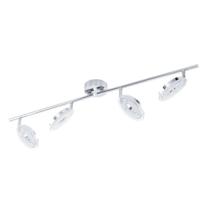 Eglo 78684 - LED-kohdevalaisin DORNES 4xLED/4,5W/230V kiillotettu kromi