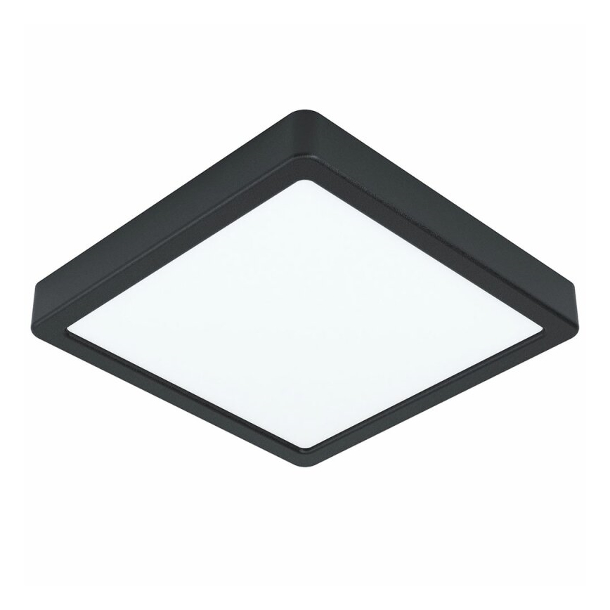 Eglo 78814 - LED kattovalaisin FUEVA LED/17W/230V 21x21 cm musta