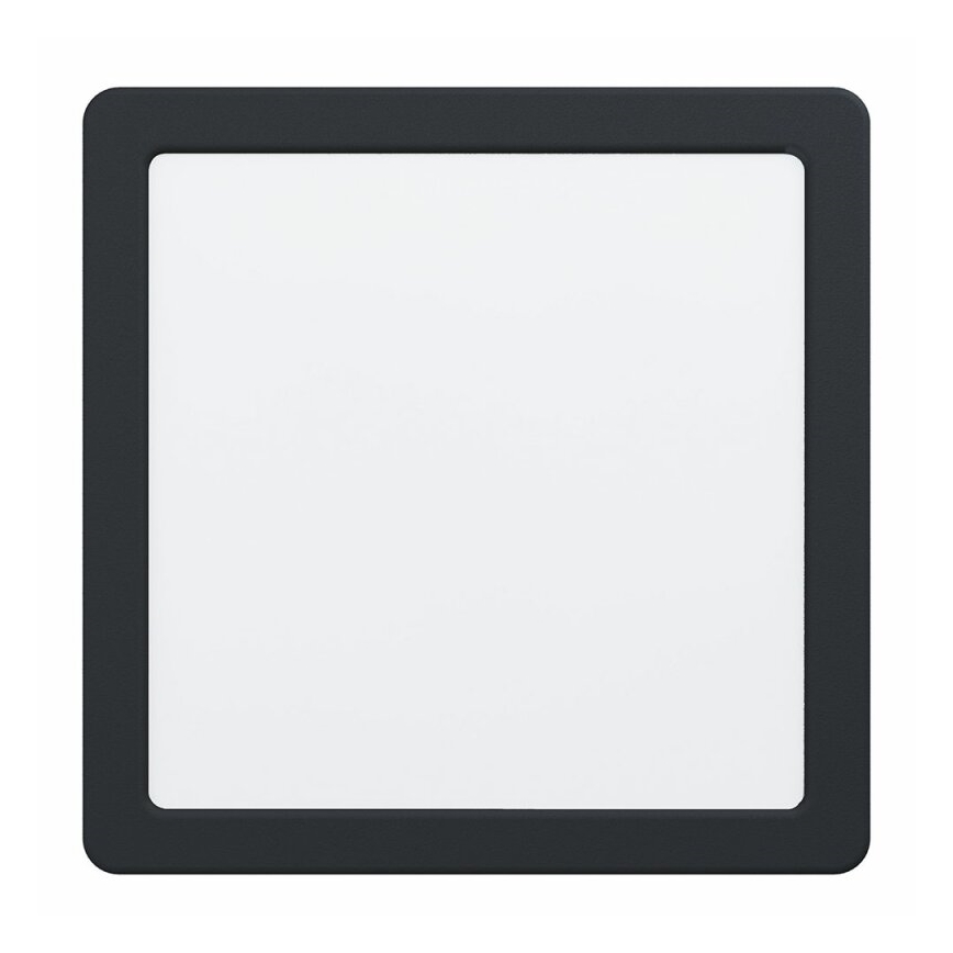 Eglo 78814 - LED kattovalaisin FUEVA LED/17W/230V 21x21 cm musta