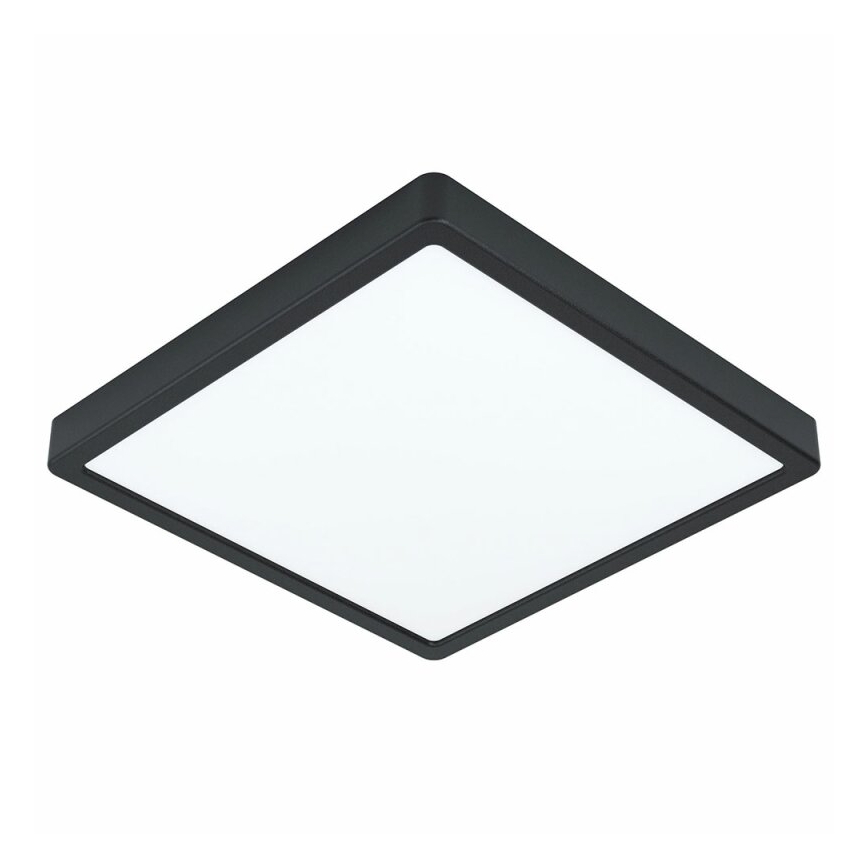 Eglo 78815 - LED kattovalaisin FUEVA LED/20,5W/230V 28,5x28,5 cm musta