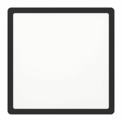 Eglo 78815 - LED kattovalaisin FUEVA LED/20,5W/230V 28,5x28,5 cm musta