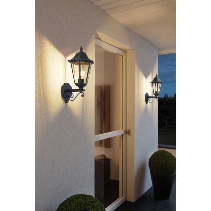 Eglo 79267 - Ulkoseinävalaisin NAVEDO 1xE27/60W/230V IP44