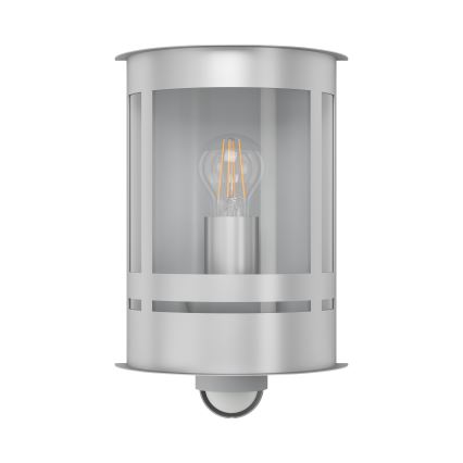 Eglo 79286 - TRIBANO ulkoseinävalaisin hämärä- ja liiketunnistimella, 1xE27/60W/230V, IP44