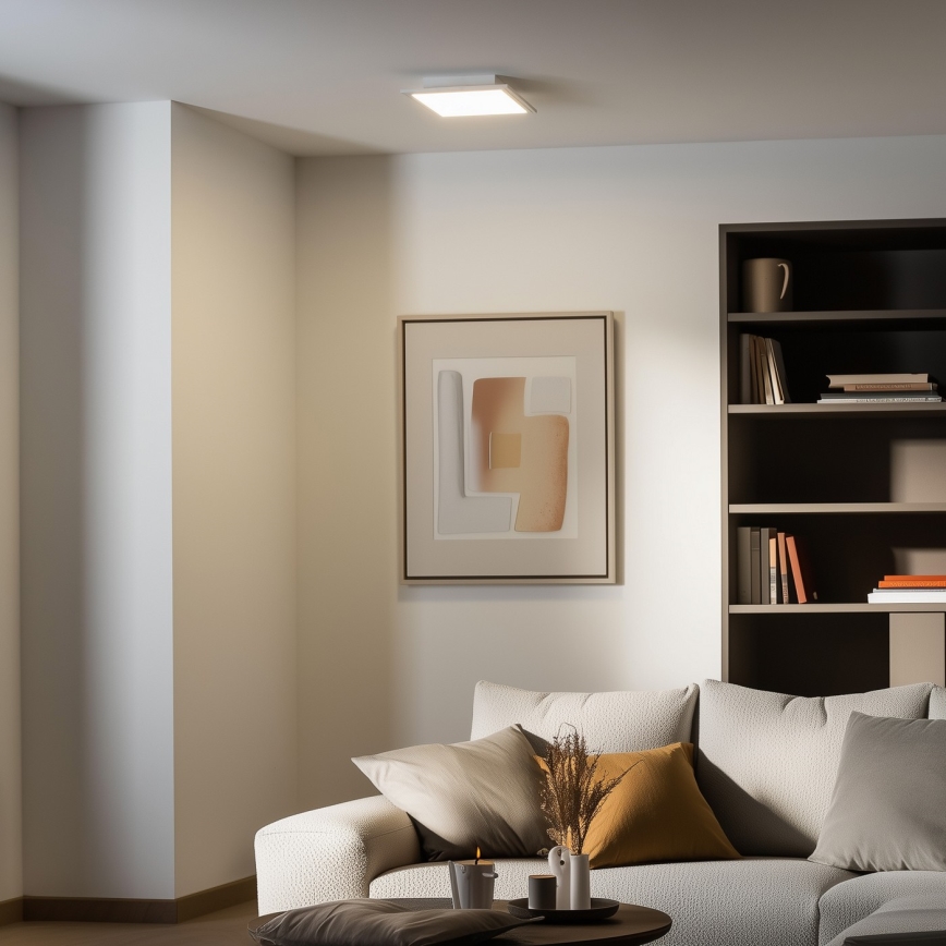 Eglo 79322 - Himmennettävä LED-kattovalaisin SALOBRENA LED/16W/230V 4000K 30x30 cm valkoinen