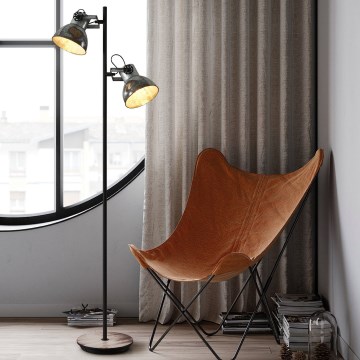 Eglo 79369 - Lattiavalaisin BARNSTAPLE 2xE27/40W/230V