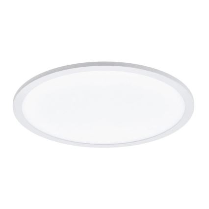 Eglo 79469 - Himmennettävä LED-kattovalaisin POZZALLO LED/21W/230V 2700-6500K valkoinen + kauko-ohjaus