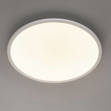 Eglo 79469 - Himmennettävä LED-kattovalaisin POZZALLO LED/21W/230V 2700-6500K valkoinen + kauko-ohjaus