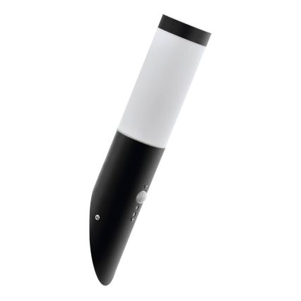 Eglo 79544 - Ulkovalo anturilla MONTALLEGRO 1xE27/15W/230V IP44 musta