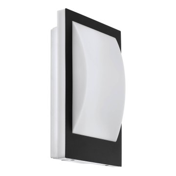 Eglo 79577 - Ulkoseinävalaisin FLAMMIGNANO 1xE27/9W/230V IP44 musta