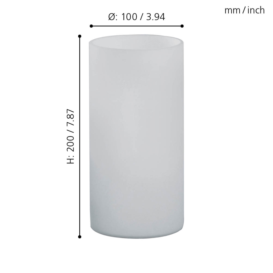 Eglo 81827 - Pöytävalaisin GEO 1xE14/60W/230V