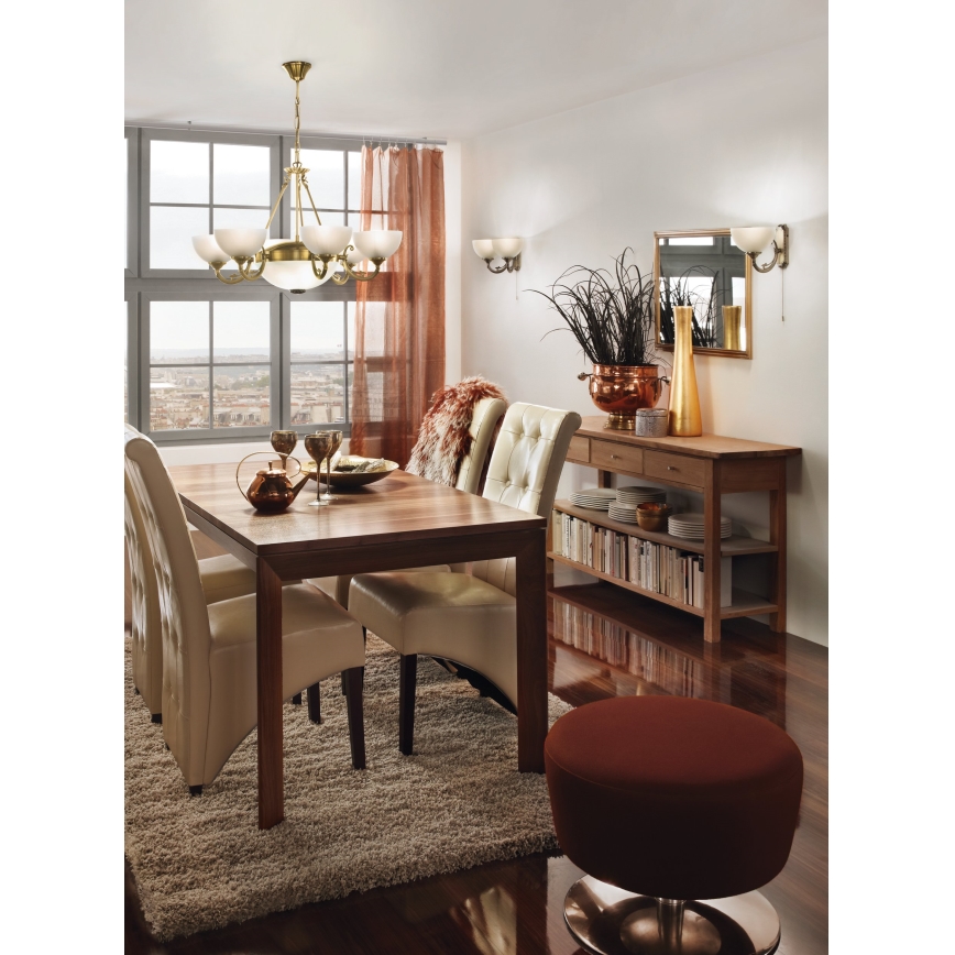 EGLO 82752 - Seinävalaisin SAVOY 2xE14/40W/230V