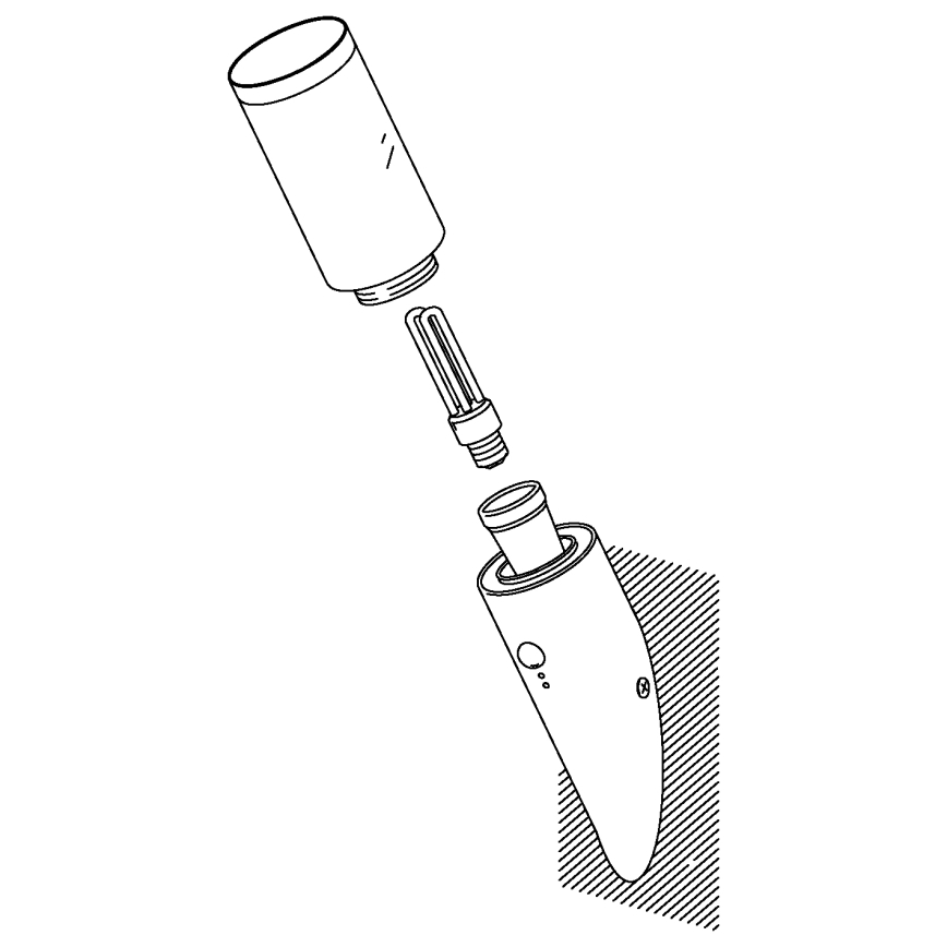 EGLO - Ulkokäyttöön tarkoitettu anturiseinävalaisin 1xE27/15W IP44
