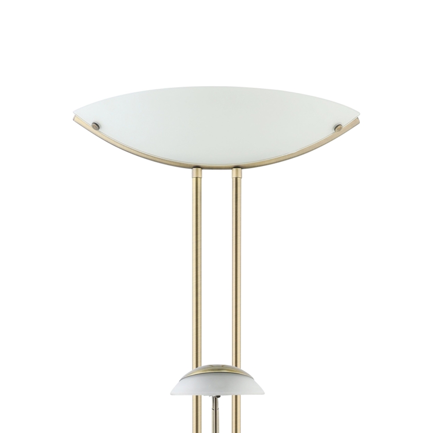 EGLO - Himmennettävä lattiavalaisin BAYA 1xR7s/230W + 1xG9/33W pronssi