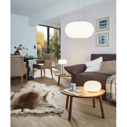 EGLO - Kattokruunu johdossa OPTICA 2xE27/60W halkaisija 28 cm