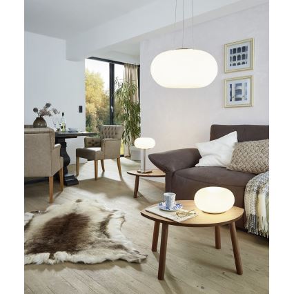 EGLO - Kattokruunu johdossa OPTICA 2xE27/60W halkaisija 35 cm