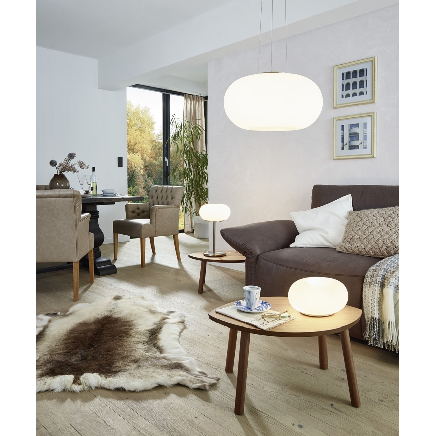 EGLO - Kattokruunu johdossa OPTICA 2xE27/60W halkaisija 35 cm