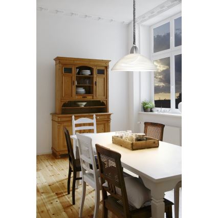 EGLO 87008 - Alas vedettävä kattokruunu LORD 2 1xE27/60W