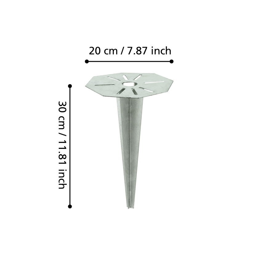 EGLO 88744 - Maadoitettu piikki CUBA