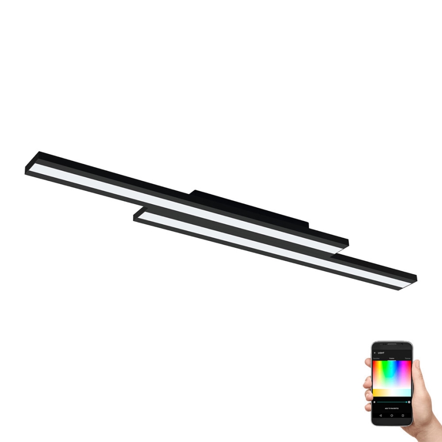 Eglo - LED RGBW Himmennettävä kattovalo LED/20,4W/230V ZigBee