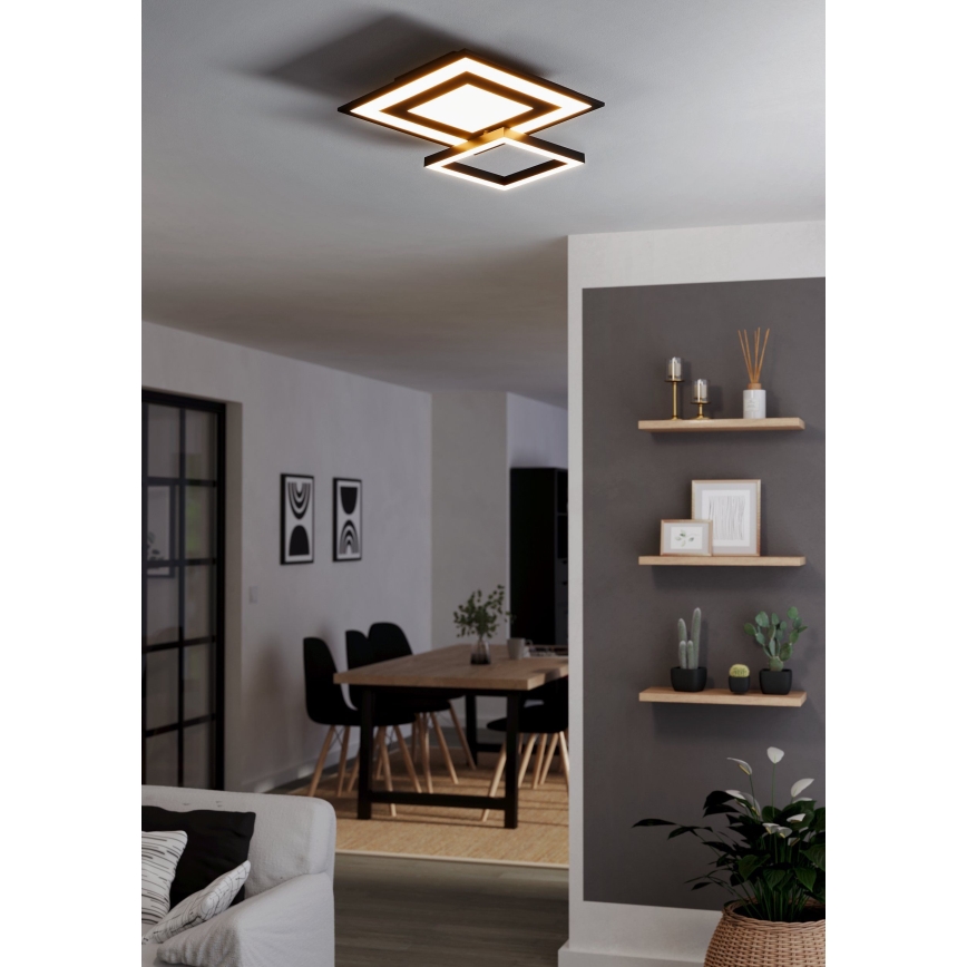 Eglo - LED RGBW Himmennettävä kattovalo LED/21,6W/230V ZigBee