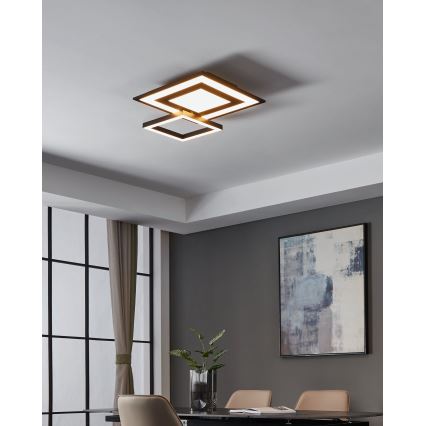 Eglo - LED RGBW Himmennettävä kattovalo LED/21,6W/230V ZigBee