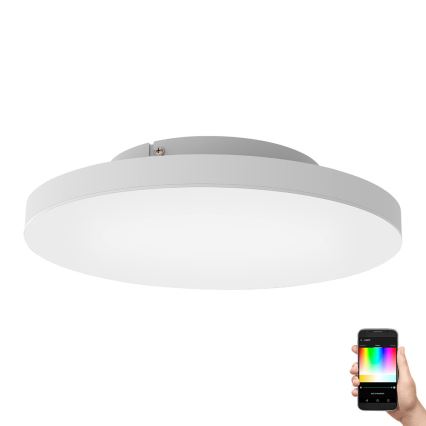 Eglo - LED RGBW Himmennettävä kattovalo LED/22,4W/230V ZigBee