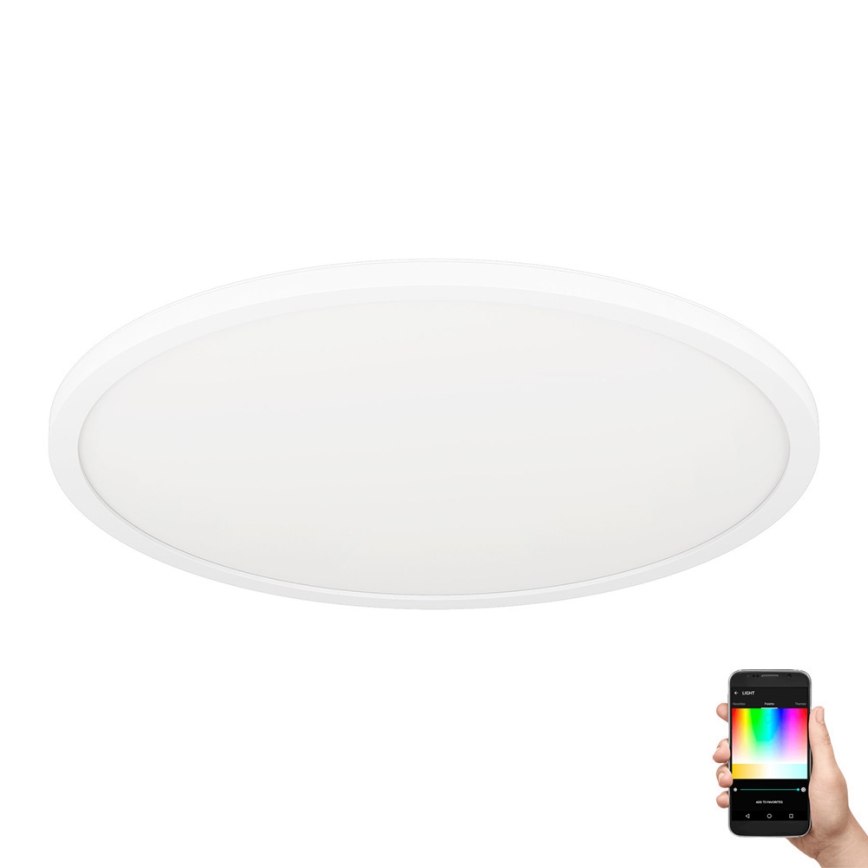 Eglo - LED RGBW Himmennettävä kattovalo LED/16,5W/230V valkoinen ZigBee
