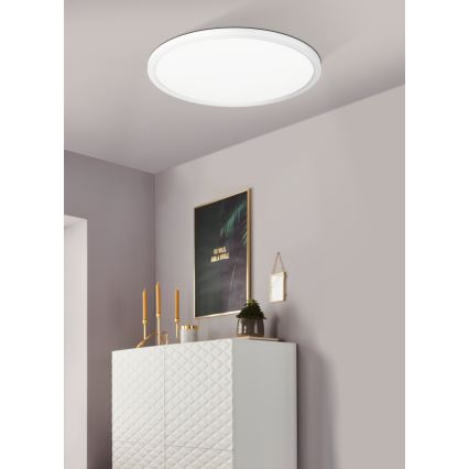 Eglo - LED RGBW Himmennettävä kattovalo LED/16,5W/230V valkoinen ZigBee