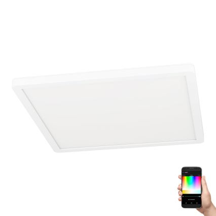 Eglo - LED RGBW Himmennettävä kattovalo LED/14,6W/230V valkoinen ZigBee