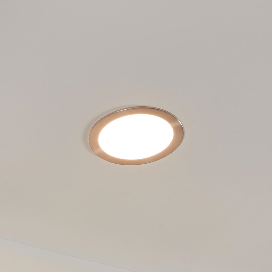 Eglo - Himmennettävä LED-uppovalaisin kylpyhuoneeseen, 10,5 W/230 V, IP44, ZigBee, halkaisija 16,5 cm