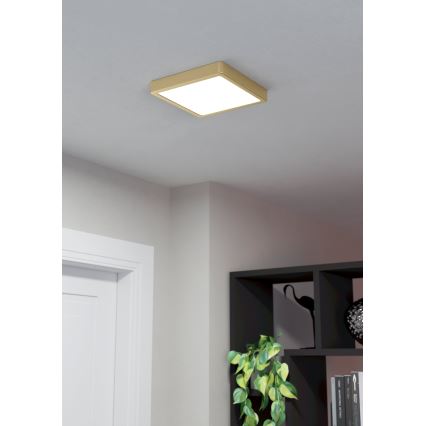 Eglo - LED-kattovalaisin LED/17W/230V 21x21 cm