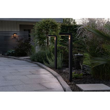 Eglo - LED Ulkoinen aurinkovalaisin liiketunnistimella 18xLED/0,2W/3,7V 2200 mAh IP44