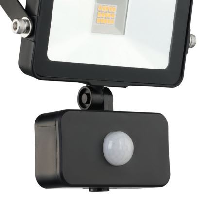 Eglo - LED Aurinkoprojektori liiketunnistimella 15xLED/0,03W/3,7V 2600 mAh IP44