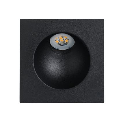 Eglo - LED-portaikkovalo LED/2W/230V 3000K musta