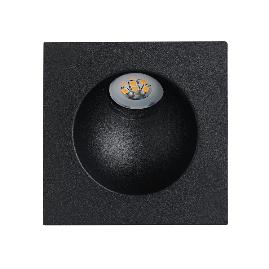 Eglo - LED-portaikkovalo LED/2W/230V 3000K musta