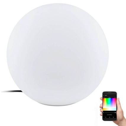 Eglo - LED RGB himmennettävä ulkovalaisin 1xE27/9W/230V 2700-6500K IP65 Ø500