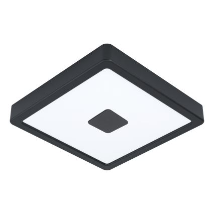 Eglo - LED Ulkokattovalo LED/17W/230V IP44 musta