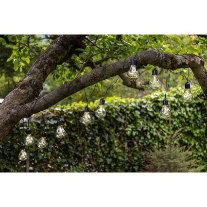 Eglo - LED koristeketju ulkokäyttöön 10xLED/0,06W/3V IP44