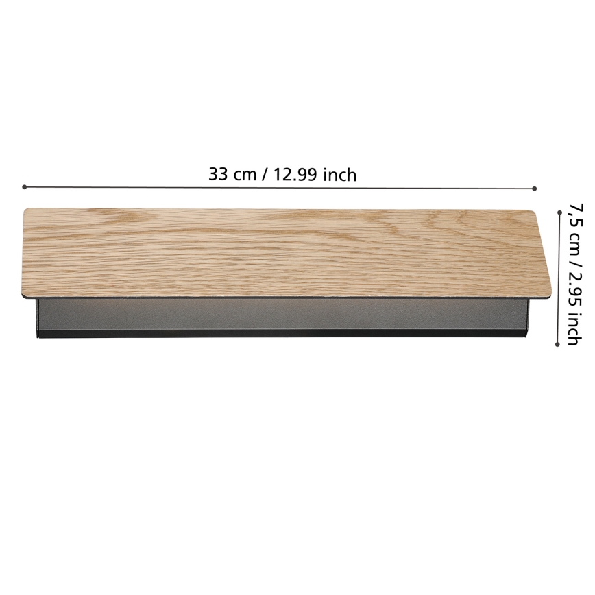 Eglo - LED-seinävalaisin LED/12W/230V 3000K