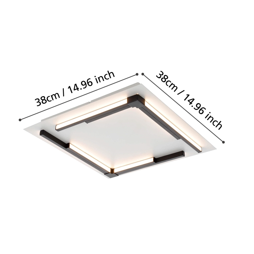Eglo - LED Himmennettävä kattovalo LED/25W/230V